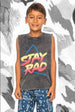 STAY RAD TANK TOP CHARCOAL - Zuttion