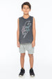 HELL YEAH TANK TOP CHARCOAL - Zuttion