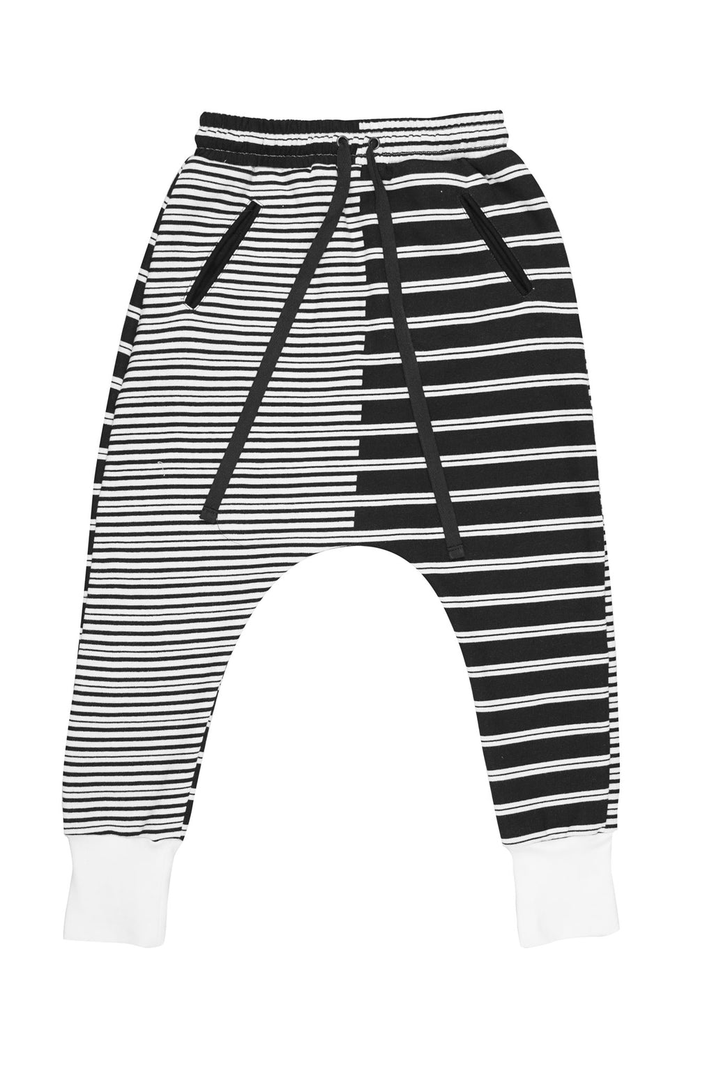 Lola 2 Stripes Trackie Black/White - Zuttion