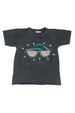 WATERMELON SUNNIES ROUND NECK T CHARCOAL