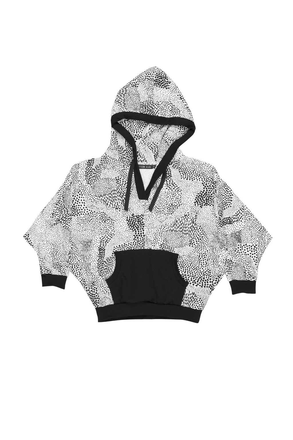 Bat Wing Abstract Sweater Hoodie - Zuttion