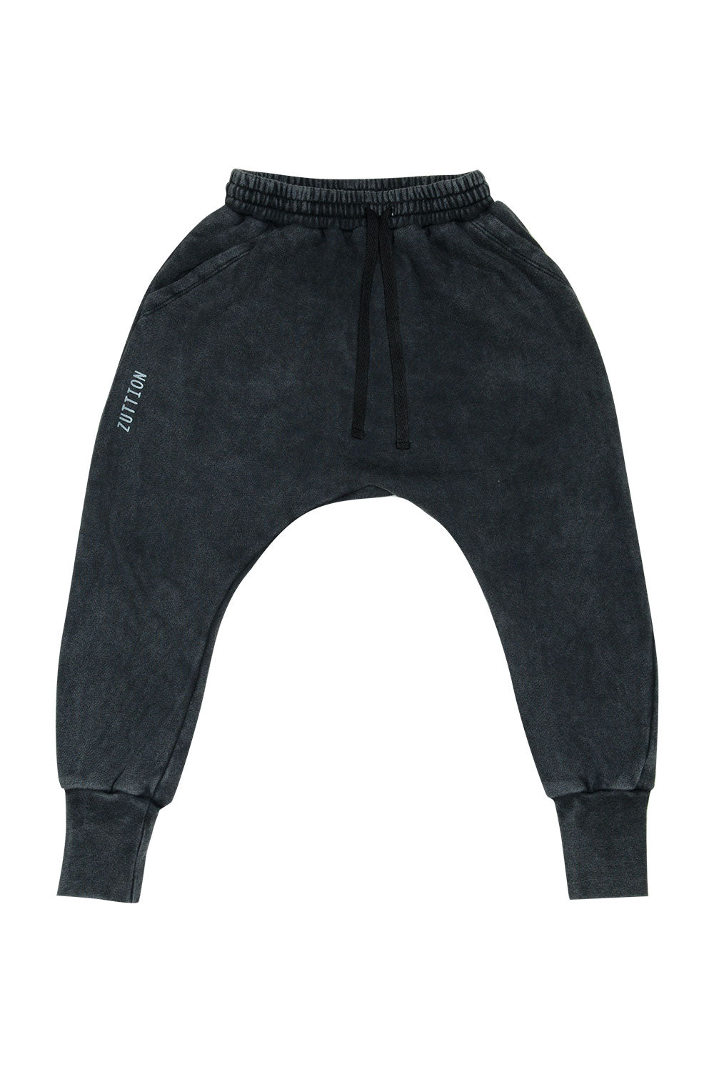 LOW CROTCH TRACKIE PANT CHARCOAL