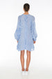 TSO-Rebecca Gingham Blue Day Dress - Zuttion