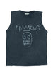 FAMOUS TANK TOP CHARCOAL